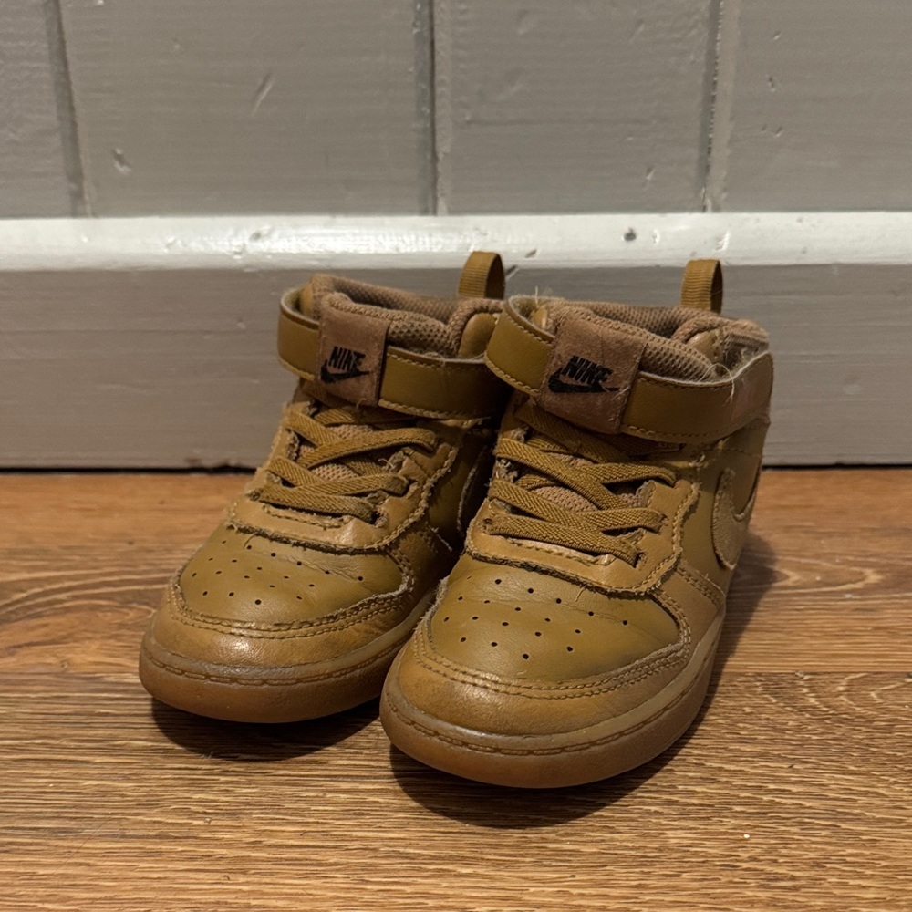 Nike Kids Tan Sneakers